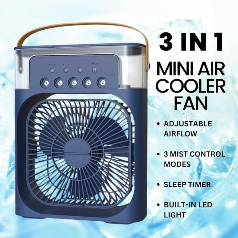 3-IN-1 HUMIDIFIER COOLING FAN